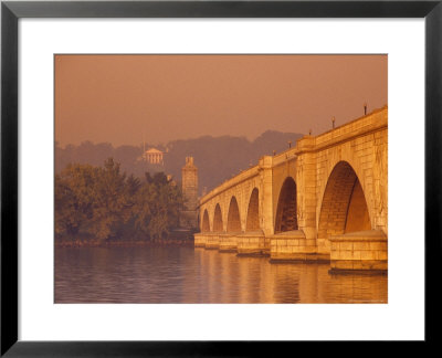 The Memorial Bridge On The Potomac River At Sunset by Kenneth Garrett Pricing Limited Edition Print image