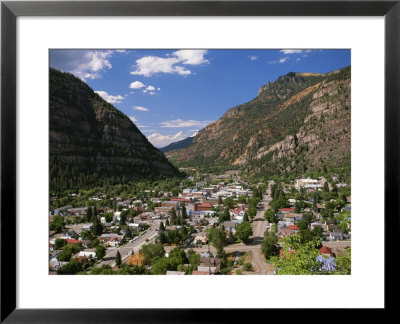 Elevated View Of Ouray, Colorado by Richard Nowitz Pricing Limited Edition Print image