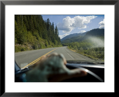 Winding Road Through The Mountains Of Vancouver Island, British Columbia, Canada by Taylor S. Kennedy Pricing Limited Edition Print image