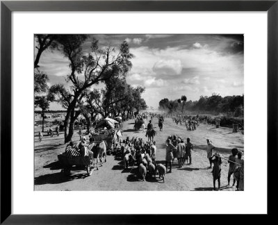 Sikhs Migrating To The Hindu Section Of Punjab After The Division Of India by Margaret Bourke-White Pricing Limited Edition Print image