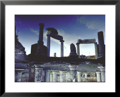Remains Of Buildings Surrounding Pool In Gardens Of Hadrian's Villa At Tivoli by Gjon Mili Pricing Limited Edition Print image