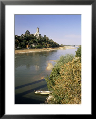 River Loire And St. Florent Le Veille, Western Loire, Pays De La Loire, France by Michael Busselle Pricing Limited Edition Print image