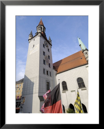 Altes Rathaus (Old Town Hall), Marienplatz, Munich (Munchen), Bavaria (Bayern), Germany by Gary Cook Pricing Limited Edition Print image