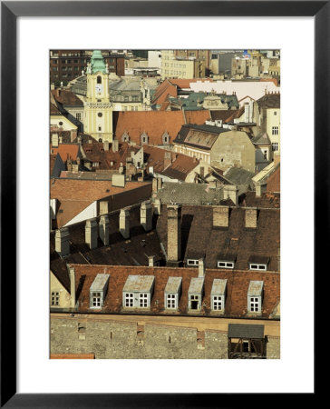 Old City Wall And City, Bratislava, Slovakia by Upperhall Pricing Limited Edition Print image
