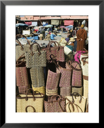 The Souqs Of Marrakech, Marrakech, Morocco by Walter Bibikow Pricing Limited Edition Print image