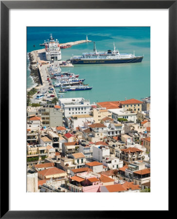 Town And Port, Zakynthos, Ionian Islands, Greece by Walter Bibikow Pricing Limited Edition Print image