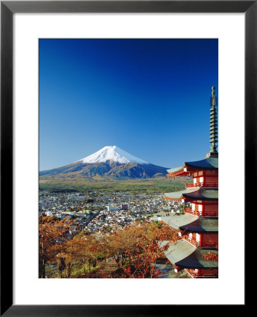 Fuji With Mt. Fuji In The Background, Japan by Adina Tovy Pricing Limited Edition Print image