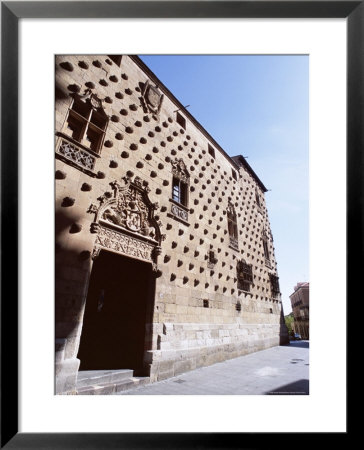 Exterior Of The Casa De Las Conchas (House Of Shells), Salamanca, Castilla-Leon (Castile), Spain by Robert Harding Pricing Limited Edition Print image