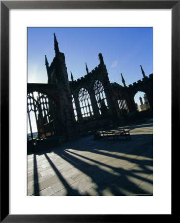 Ruins Of Coventry Cathedral, Coventry, Warwickshire, England, Uk, Europe by Neale Clarke Pricing Limited Edition Print image