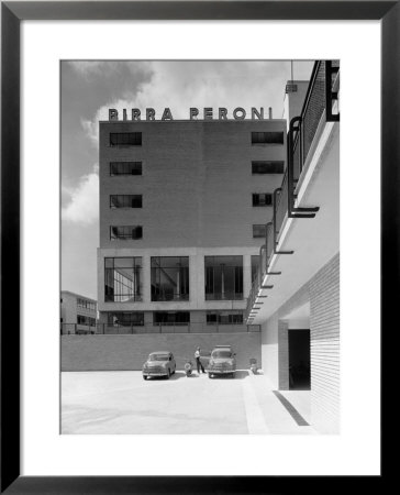 The Peroni Factory In Naples by A. Villani Pricing Limited Edition Print image