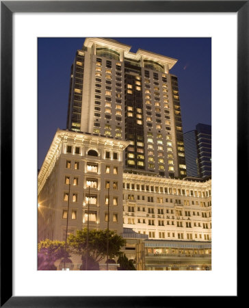 The Peninsula Hotel At Dusk, Tsim Sha, Tsui, Hong Kong, China by Greg Elms Pricing Limited Edition Print image