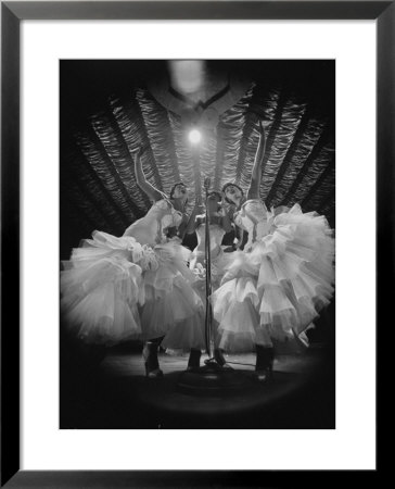 Girls Signing Inside The Latin Quarter Night Club by Yale Joel Pricing Limited Edition Print image