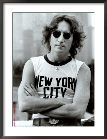 John Lennon - New York, 1974 by Bob Gruen Pricing Limited Edition Print image