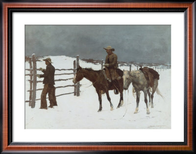 Fall Of The Cowboy by Frederic Sackrider Remington Pricing Limited Edition Print image