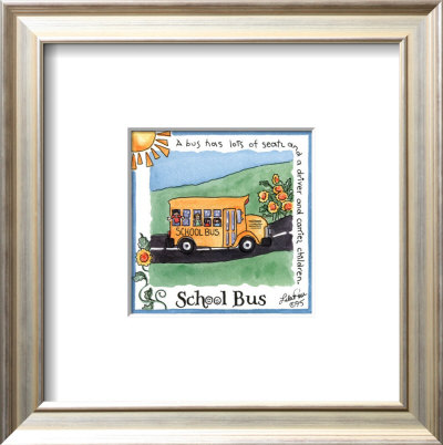 School Bus by Lila Rose Kennedy Pricing Limited Edition Print image