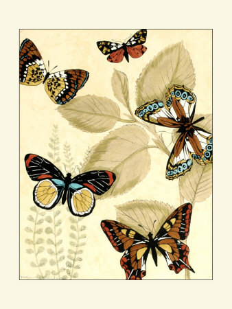 Graphic Butterflies In Nature I by Megan Meagher Pricing Limited Edition Print image