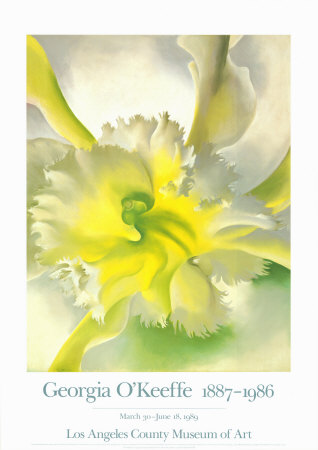 Orchid, Los Angeles County Museum Of Art by Georgia O'keeffe Pricing Limited Edition Print image