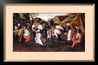 The Wedding Dance by Marten Van Cleve Pricing Limited Edition Print image