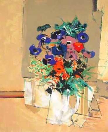 Bouquet Jaune by Michel Rodde Pricing Limited Edition Print image
