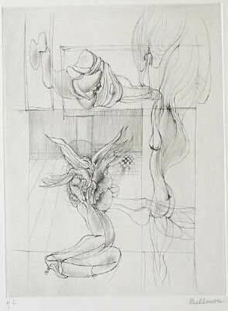 Combat Aile by Hans Bellmer Pricing Limited Edition Print image