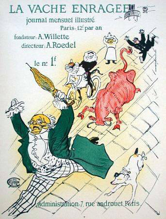 La Vache Enragée by Henri De Toulouse-Lautrec Pricing Limited Edition Print image
