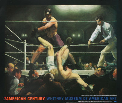 Dempsey And Firpo, C.1924 by George Bellows Pricing Limited Edition Print image