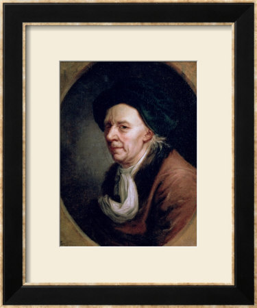 Portrait Of The Mathematician Leonard Euler (1707-83) by Joseph Friedrich August Darbes Pricing Limited Edition Print image