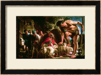 Odysseus by Jacob Jordaens Pricing Limited Edition Print image