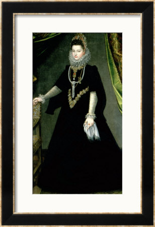 Infanta Isabella Clara Eugenia, Daughter Of King Philip Ii Of Spain And Isabella Of Valois, 1599 by Sofonisba Anguisciola Pricing Limited Edition Print image