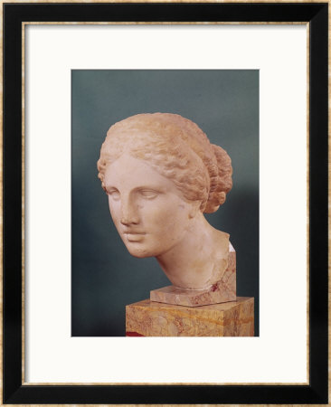 The Kauffmann Head, Head Of Aphrodite, Copy Of The Aphrodite Of Cnidus By Praxiteles (Fl.375-40 Bc) by Praxiteles Pricing Limited Edition Print image