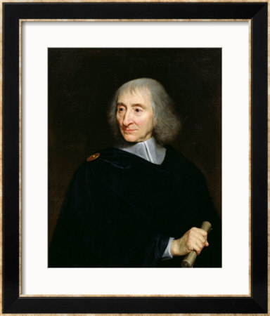 Portrait Of Arnauld D'andilly (1589-1674) by Philippe De Champaigne Pricing Limited Edition Print image