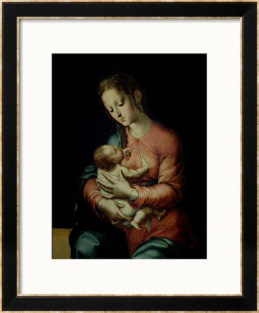 The Virgin And Child by Luis De Morales Pricing Limited Edition Print image