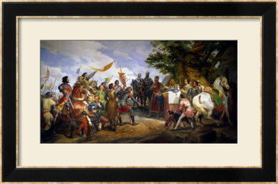 The Battle Of Bouvines, 27Th July 1214, 1827 by Horace Vernet Pricing Limited Edition Print image