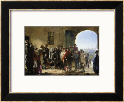 The Mission Of Mercy, Florence Nightingale Receiving The Wounded At Scutari by Jerry Barrett Pricing Limited Edition Print image
