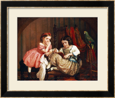An Enchanting Tale, 1861 by George Cochran Lambdin Pricing Limited Edition Print image