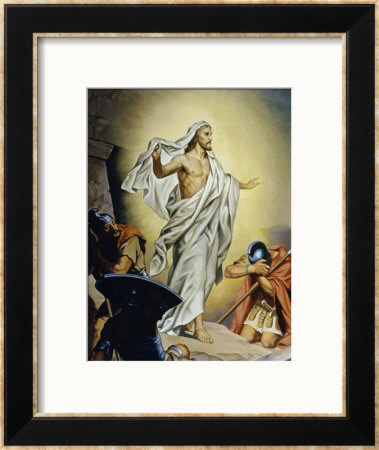 The Resurrection Of Jesus by Heinrich Hofmann Pricing Limited Edition Print image