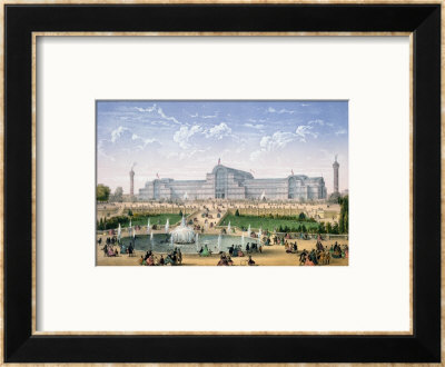 Crystal Palace, Sydenham, Circa 1862 by Achille-Louis Martinet Pricing Limited Edition Print image