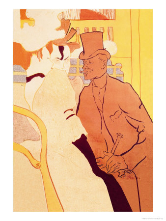 Englishman At The Moulin Rouge by Henri De Toulouse-Lautrec Pricing Limited Edition Print image