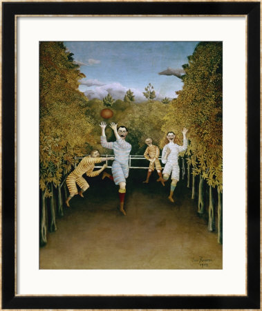 Football Players by Henri Rousseau Pricing Limited Edition Print image
