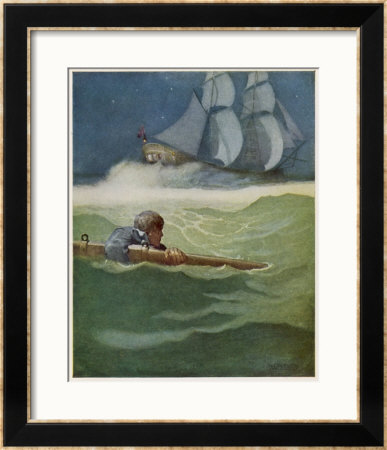 David After The Wreck Of The Covenant by Newell Convers Wyeth Pricing Limited Edition Print image