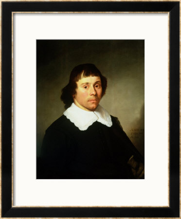 Portrait Of A Young Man, In A Black Costume With A White Lace Collar by Jacob Gerritsz Cuyp Pricing Limited Edition Print image