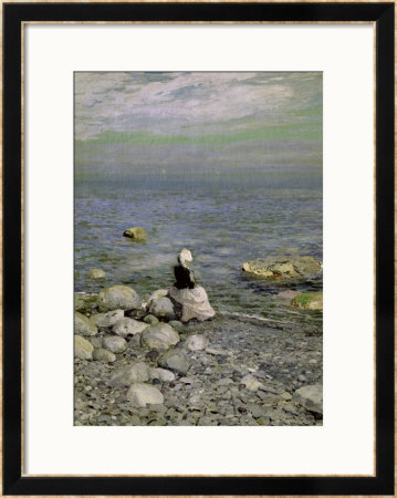 On The Shore Of The Black Sea, 1890S by Konstantin A. Korovin Pricing Limited Edition Print image