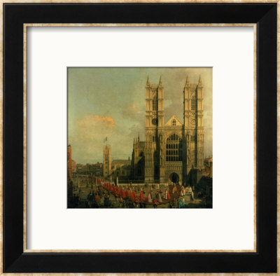 Procession Of The Knights Of The Bath by Canaletto Pricing Limited Edition Print image