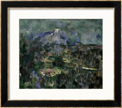 The Mont Sainte-Victoire, 1905 by Paul Cezanne Pricing Limited Edition Print image