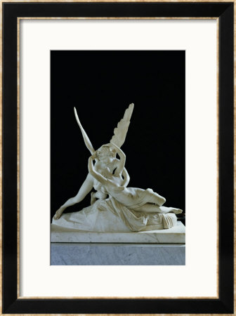 Psyche Revived By The Kiss Of Love, 1787 by Antonio Canova Pricing Limited Edition Print image