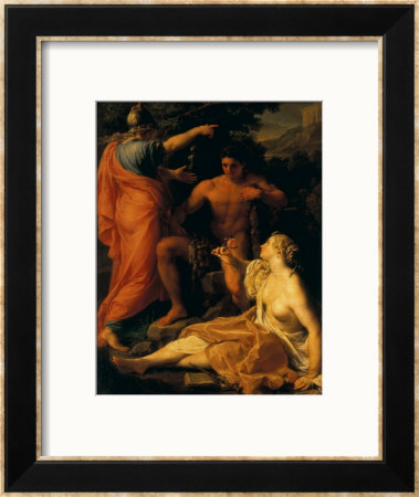 Hercules At A Crossroads, Modern Art Gallery, Pitti Palace, Florence by Pompeo Batoni Pricing Limited Edition Print image