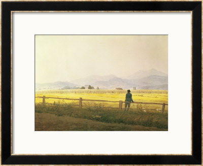 View Of Schmiedebergerkamm, Circa 1837 by Caspar David Friedrich Pricing Limited Edition Print image