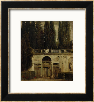 The Medici Gardens In Rome, 1650-1651 by Diego Velázquez Pricing Limited Edition Print image