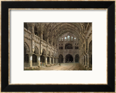 Interior Of The Palace, Madura, Plate Xv From Oriental Scenery, Published 1798 by Thomas Daniell Pricing Limited Edition Print image