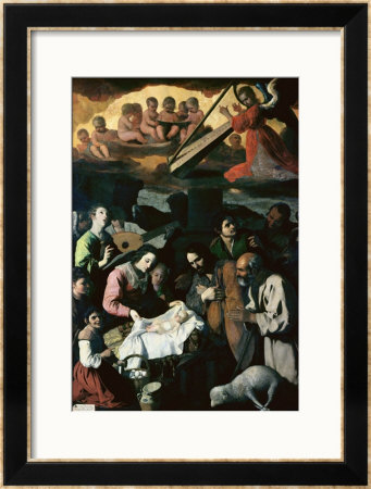 Adoration Of The Shepherds, 1638 by Francisco De Zurbaran Pricing Limited Edition Print image